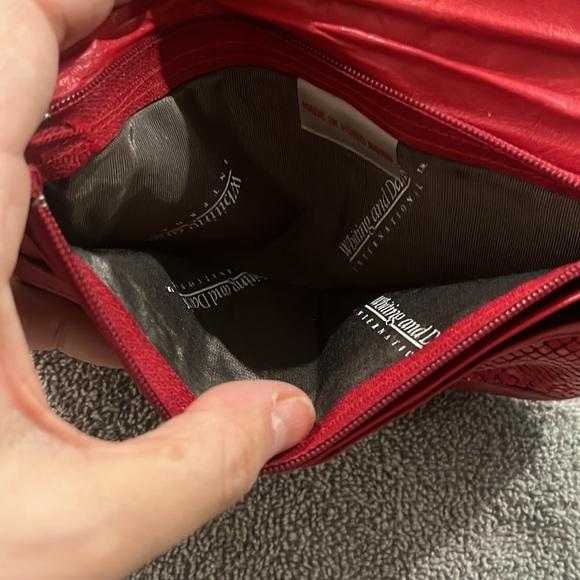 Vintage Whiting and Davis red metal mesh wallet - Picture 5 of 5